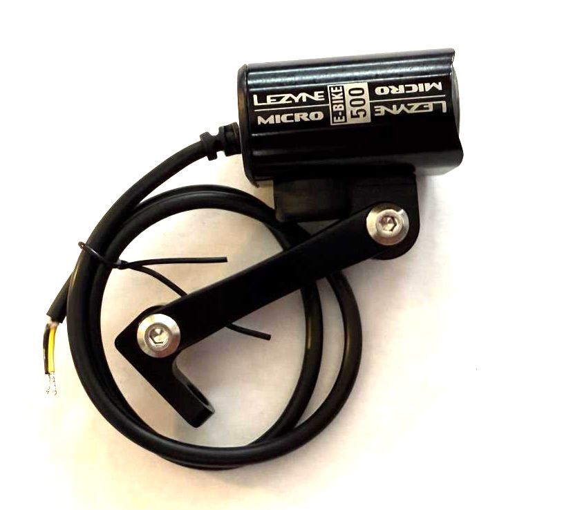 Ebike Headlight 500 Lumens LED Fork Mount Bike Light - Micro Drive