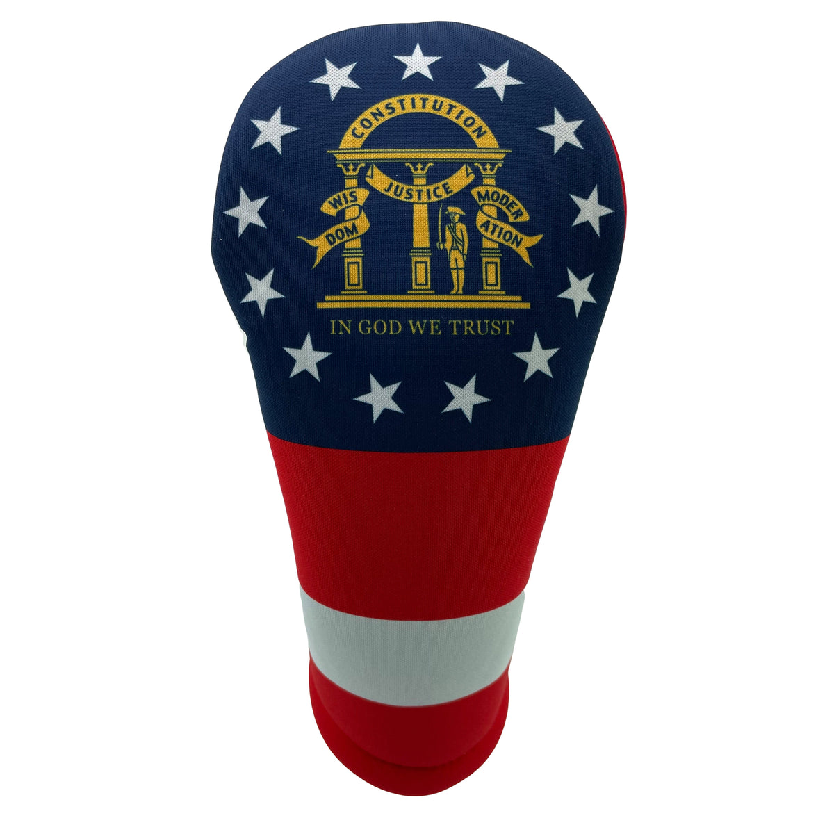 United States State Flag Golf Club Head Covers - Customizable for Driver, Hybrid, Fairway