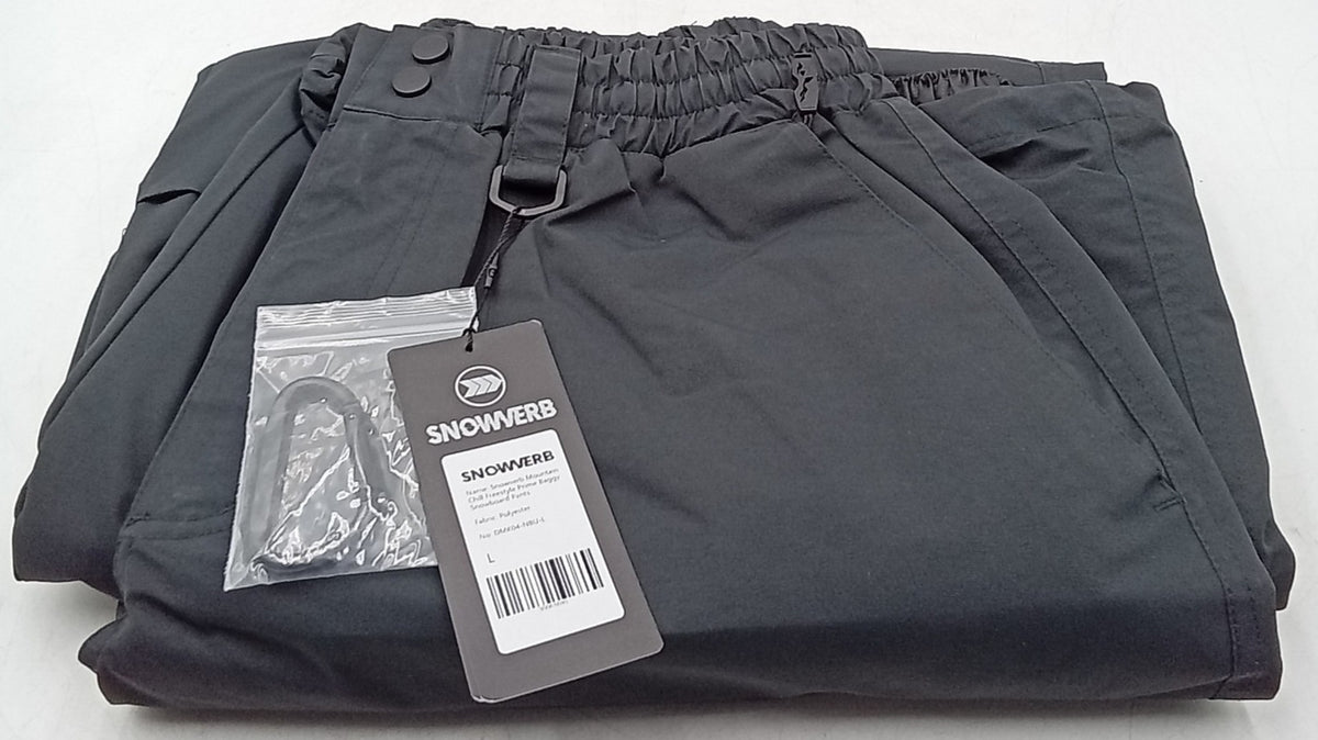 Snowverb Mountain Chill Freestyle Baggy Snowboard Snow Pants Large