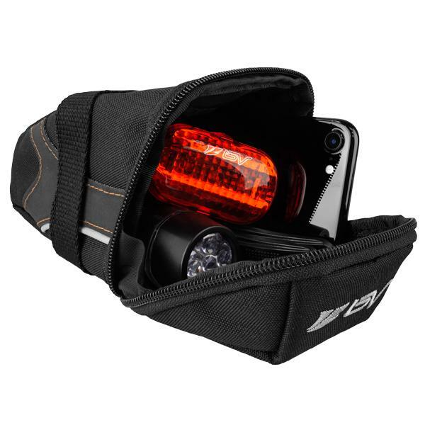 Bike Saddle Bag Rear Water-Resistant Storage Pouch - Medium Capacity