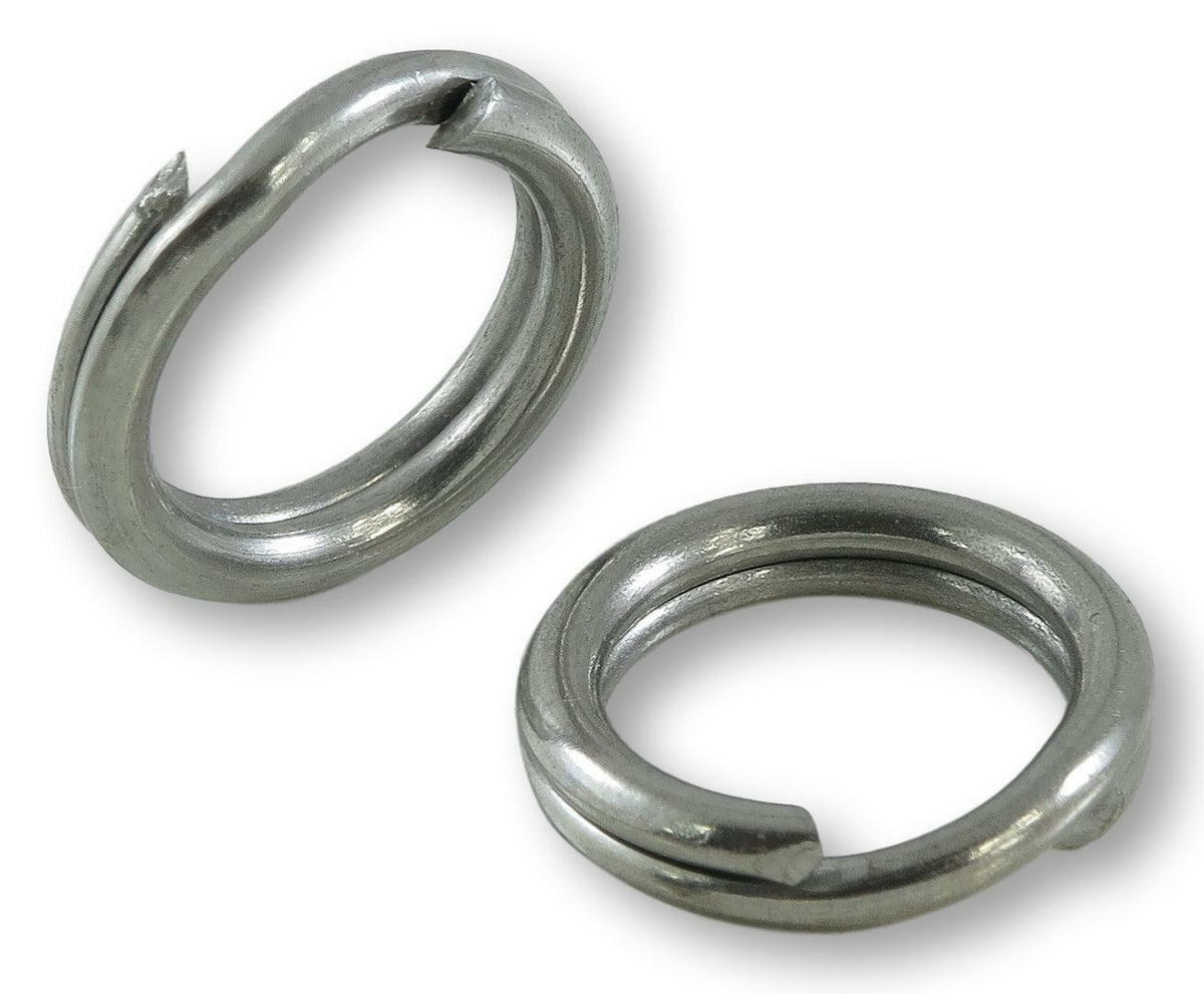 Heavy Duty Stainless Steel Split Rings Pack - Size #3, 1000 Count, USA Made