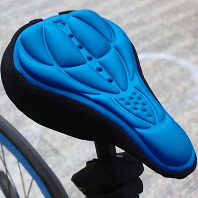 Gel Bike Seat Cover Soft Silicone Saddle Cushion for Cycling Comfort
