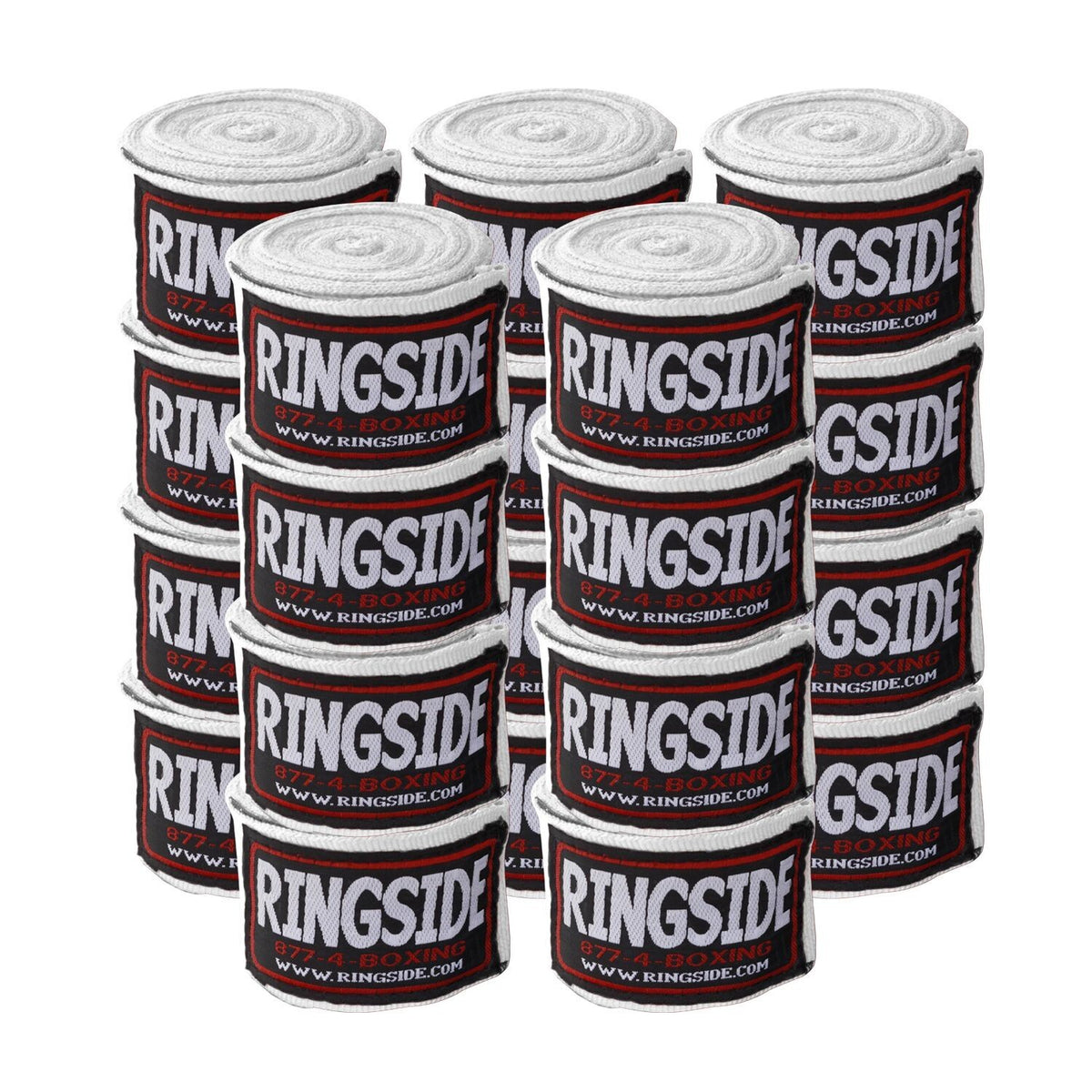 Boxing Hand Wraps 180" White 10 Pack - Mexican Style MMA & Boxing Wraps
