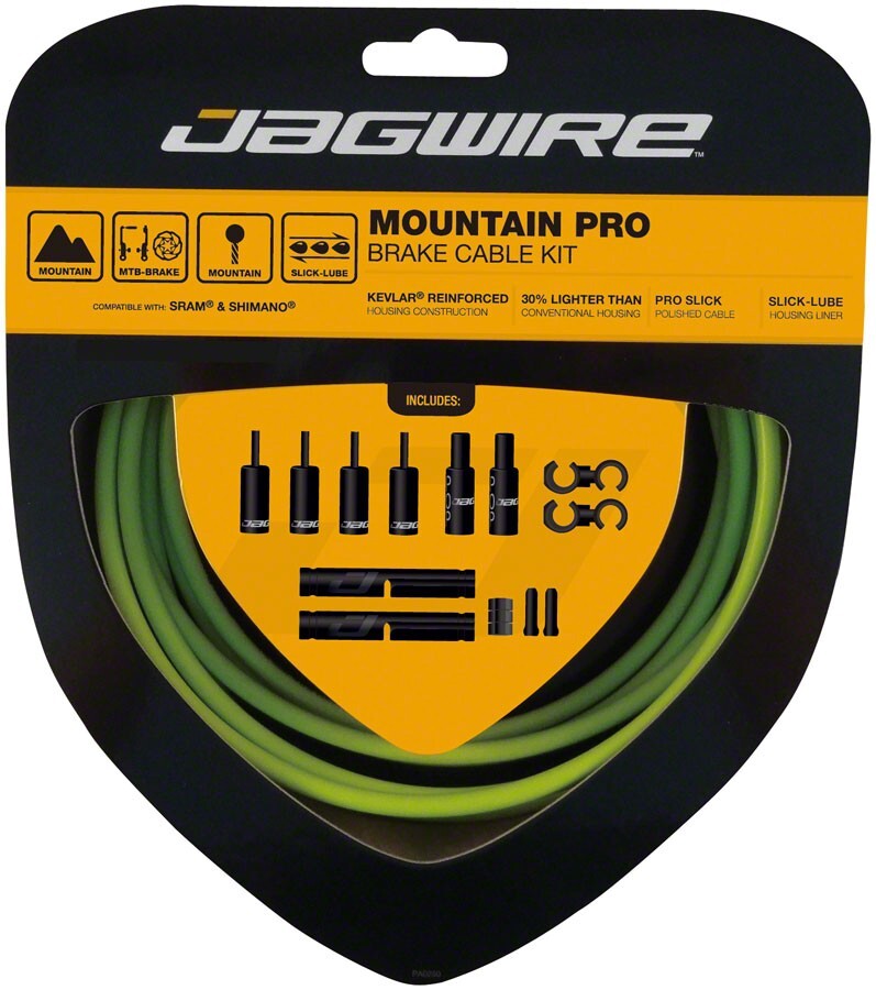 Jagwire Mountain Pro Brake Cable Kit for MTB - All Colors