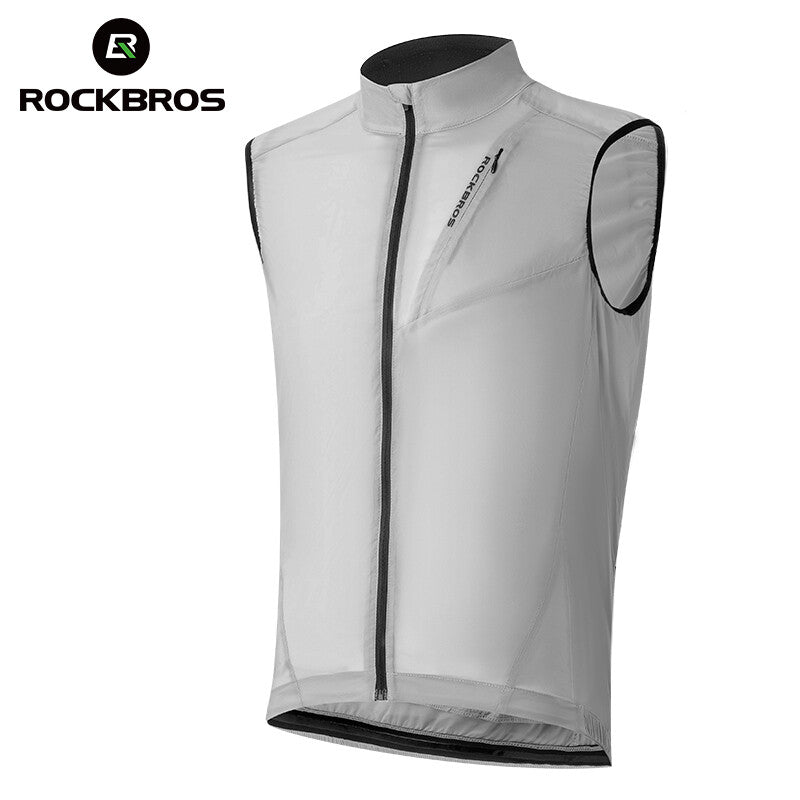 Reflective Windproof Cycling Vest with UV Protection for Men & Women