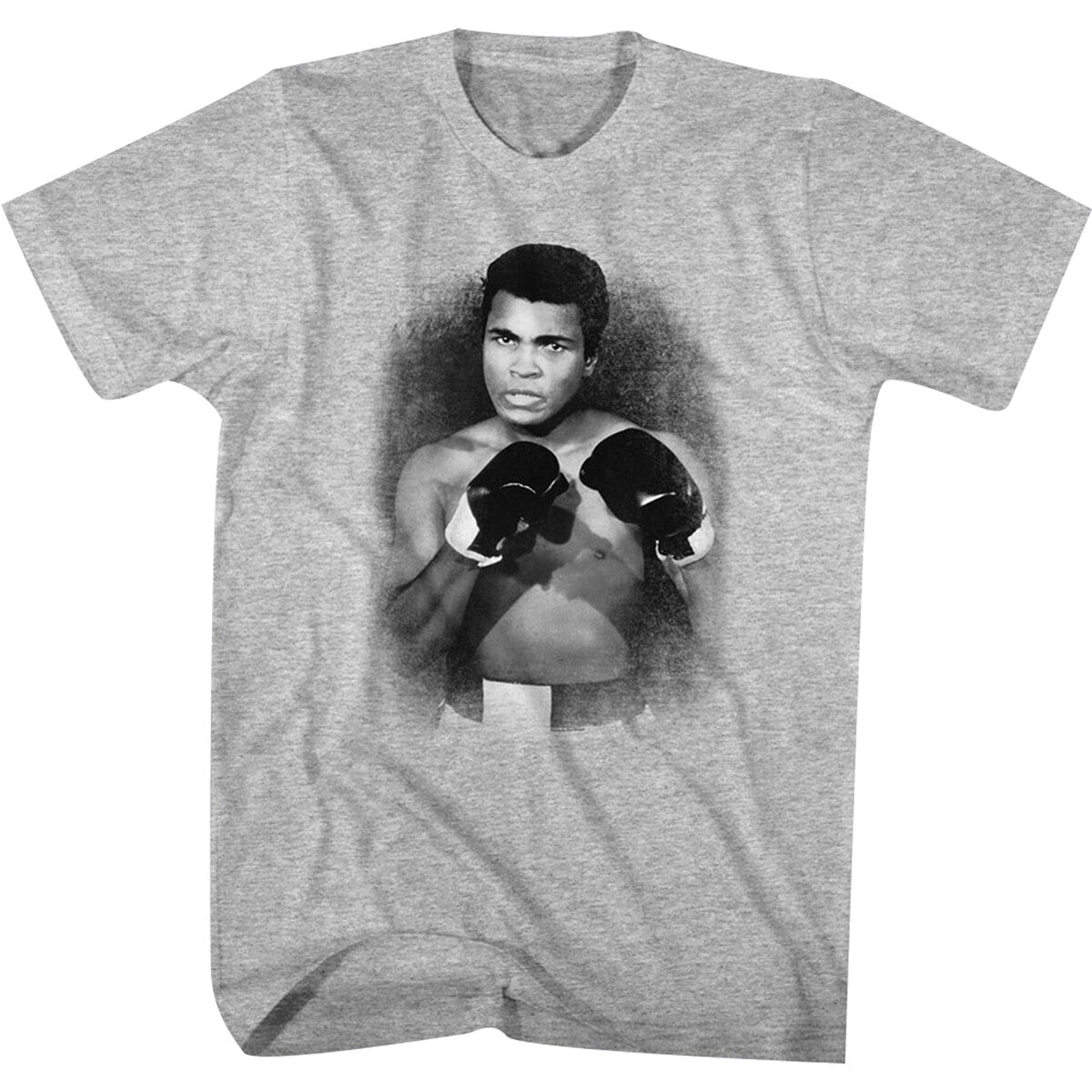 American Classics Muhammad Ali Cotton Blend T-Shirt - Gray Heather