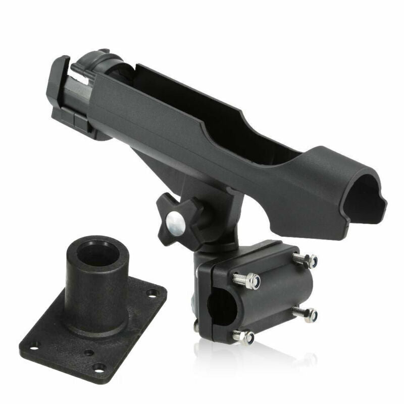 Adjustable Boat Fishing Rod Holder for Kayak & Marine Rail Mount