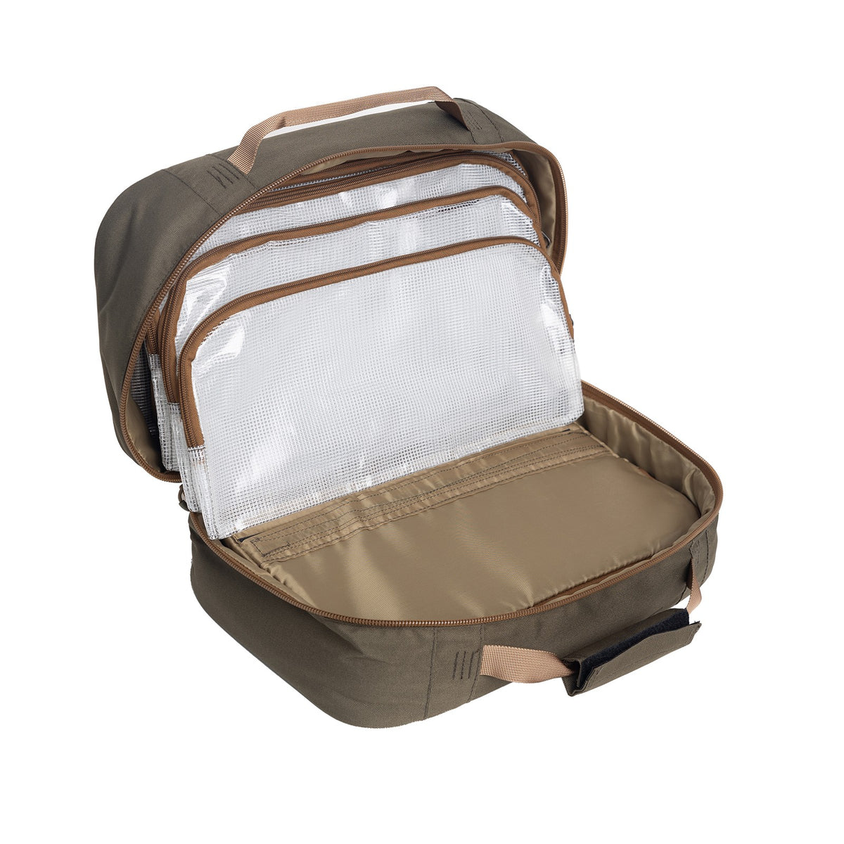 Fly Tying Travel Case Organizer with Pockets & Compartments