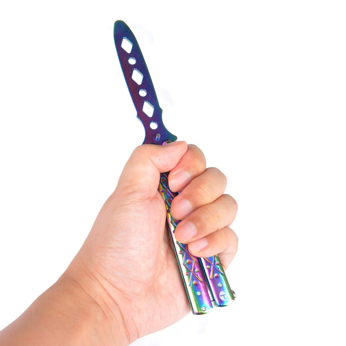 Stainless Steel Butterfly Trainer Practice Tool for Fencing & Martial Arts