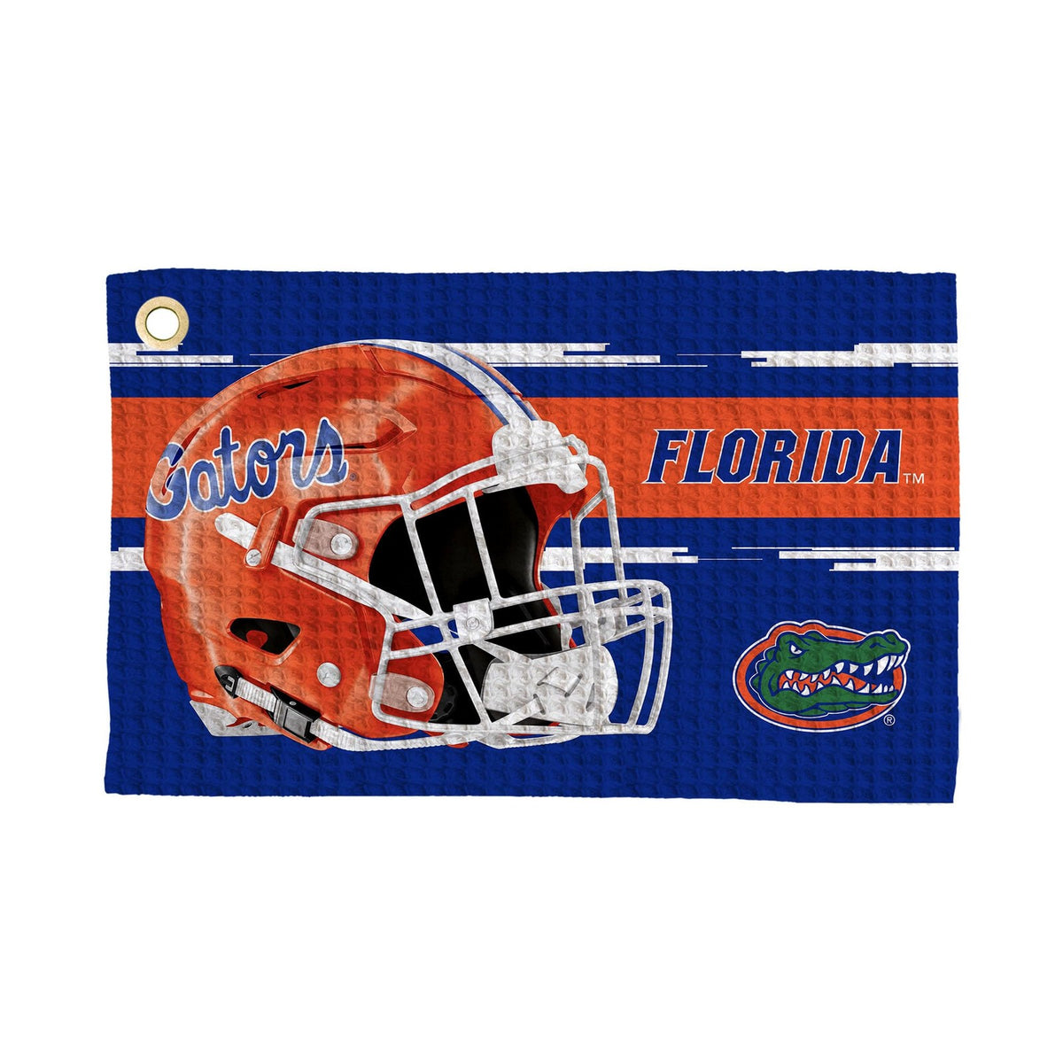 Golf Towel with Clip - NCAA Florida Gators Official 16x25 Microfiber Absorbent Sports Towel