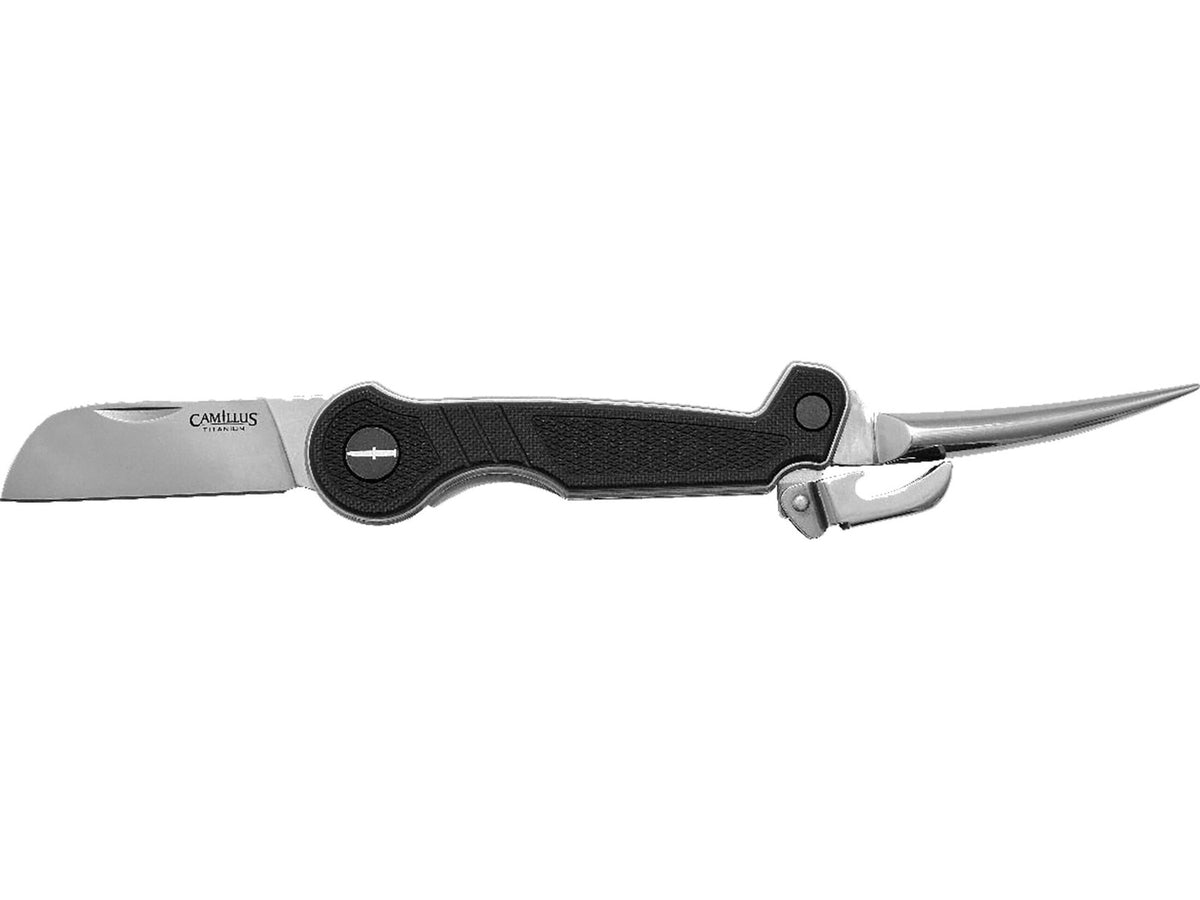 Camillus Marlin Spike 2.0 Folding Knife 2.5" Satin G10 Handle & 440 Blade