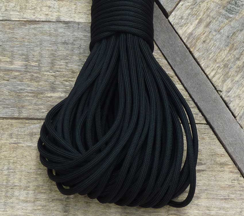 Mil-Spec 750 lbs Parachute Cord Nylon 100 ft with Military Certification