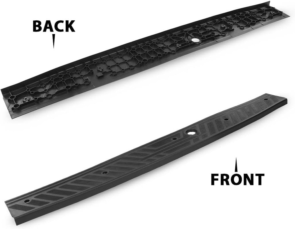 Ford Transit Rear Sill Plate Cargo Van 2015-2023 Heavy Duty Black Accessory