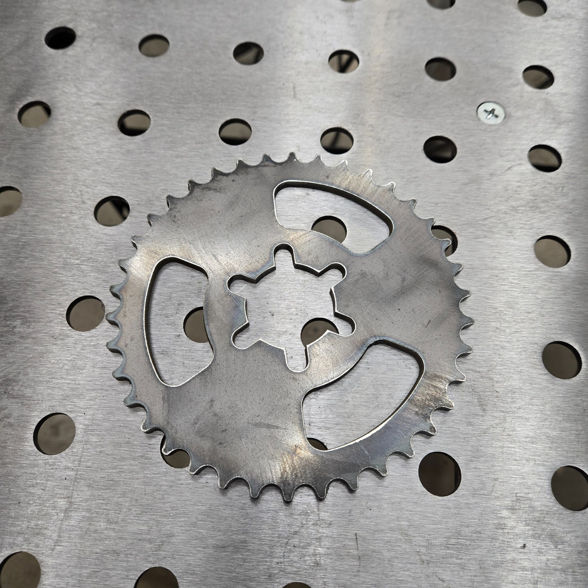 Custom #420 Chain Sprocket for Mini Bikes - 30 to 62 Tooth, Made in USA