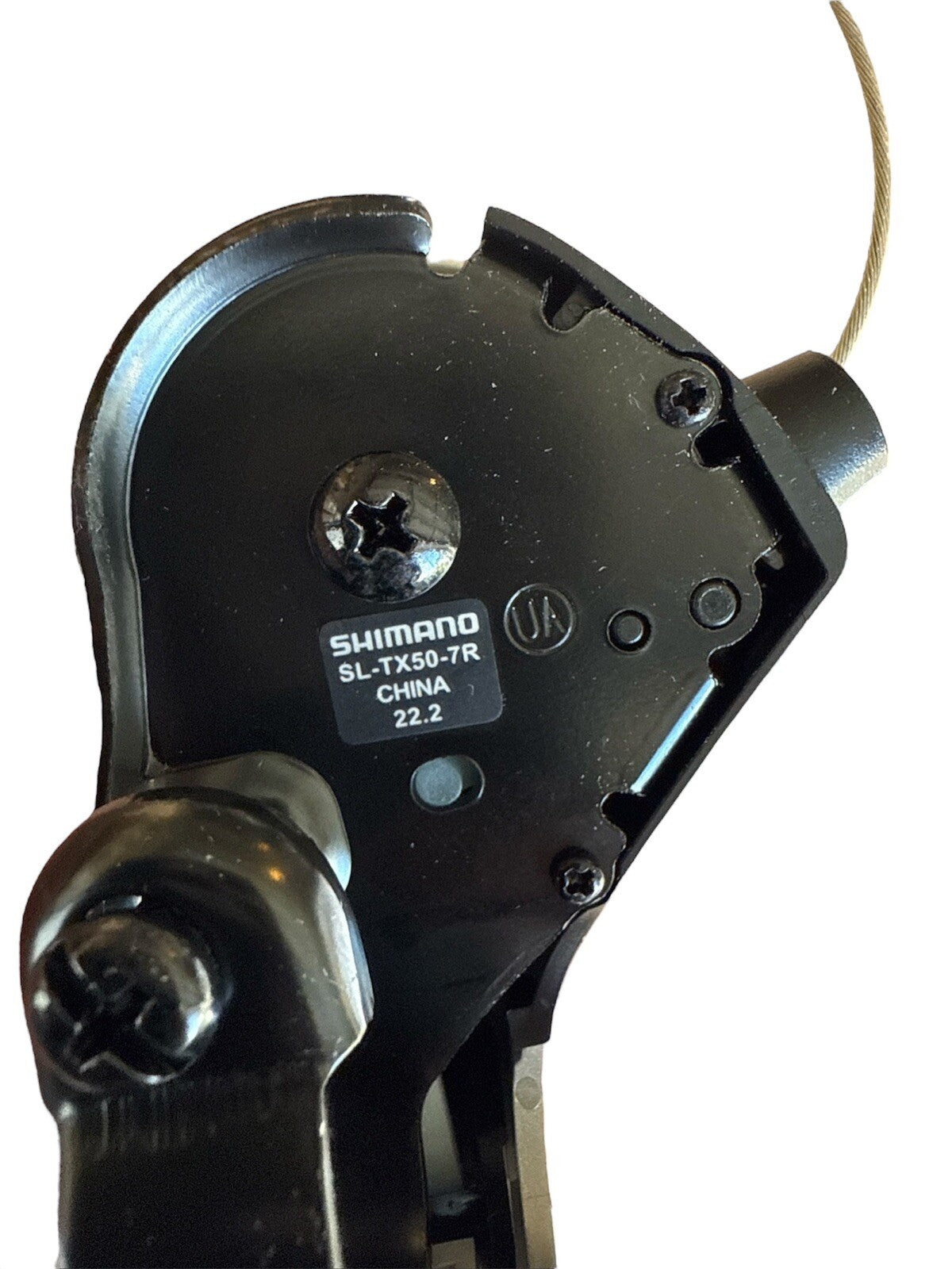 7 Speed Bicycle Shifter Trigger Set for Shimano Bikes - Aluminum & Plastic