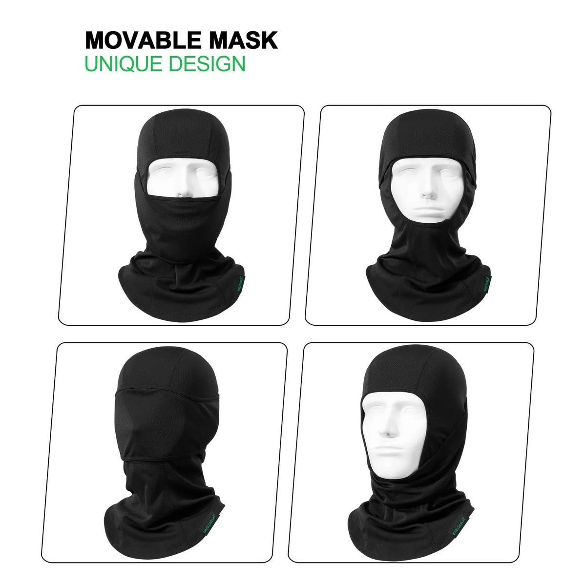UV Protection Balaclava Face Mask for Ski Snowboard Sun Tactical Gear