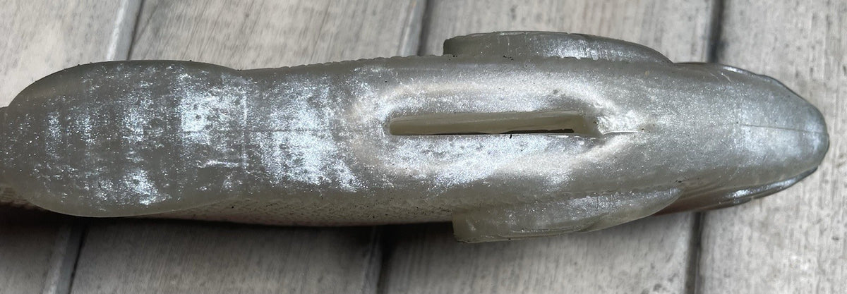 10-Inch Weedless Trout Swimbait with Subtle Tail Action - Stock Color