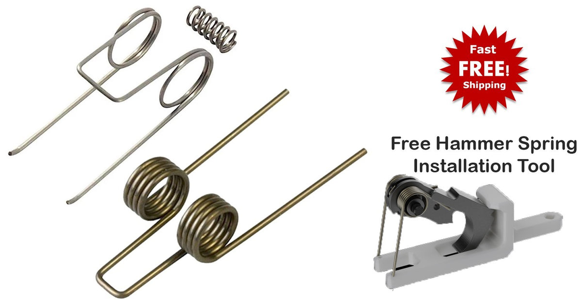 Universal Rifle Hammer Disconnect Trigger Spring Set with Installation Tool