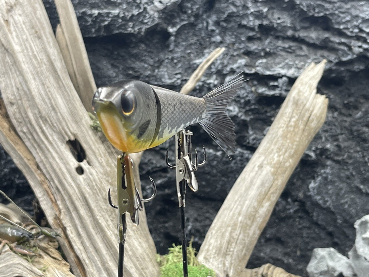 Custom 4.72 Inch Largemouth Bass Glidebait - Soggy Bottom Boy Style