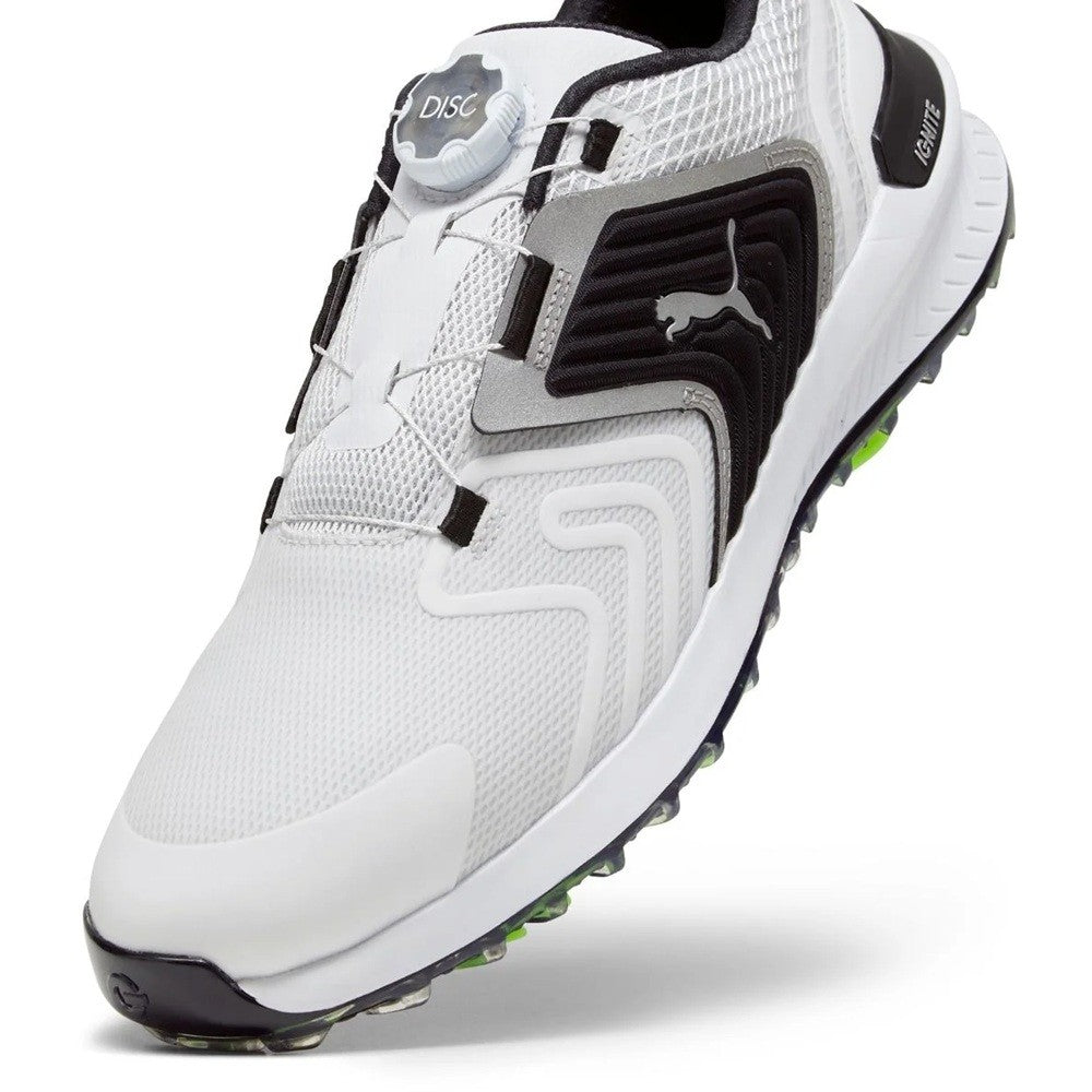 Men's Golf Shoes Waterproof Ignite Innovate Disc Golf Shoes Gray Black