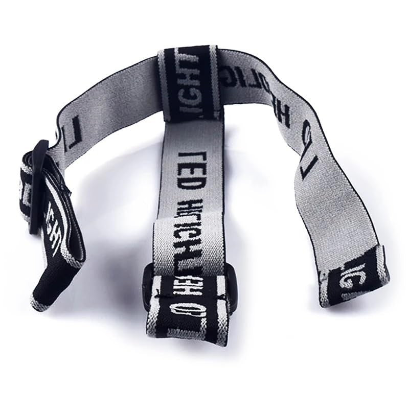4 Pack Headlamp Elastic Headbands Replacement Adjustable Strap