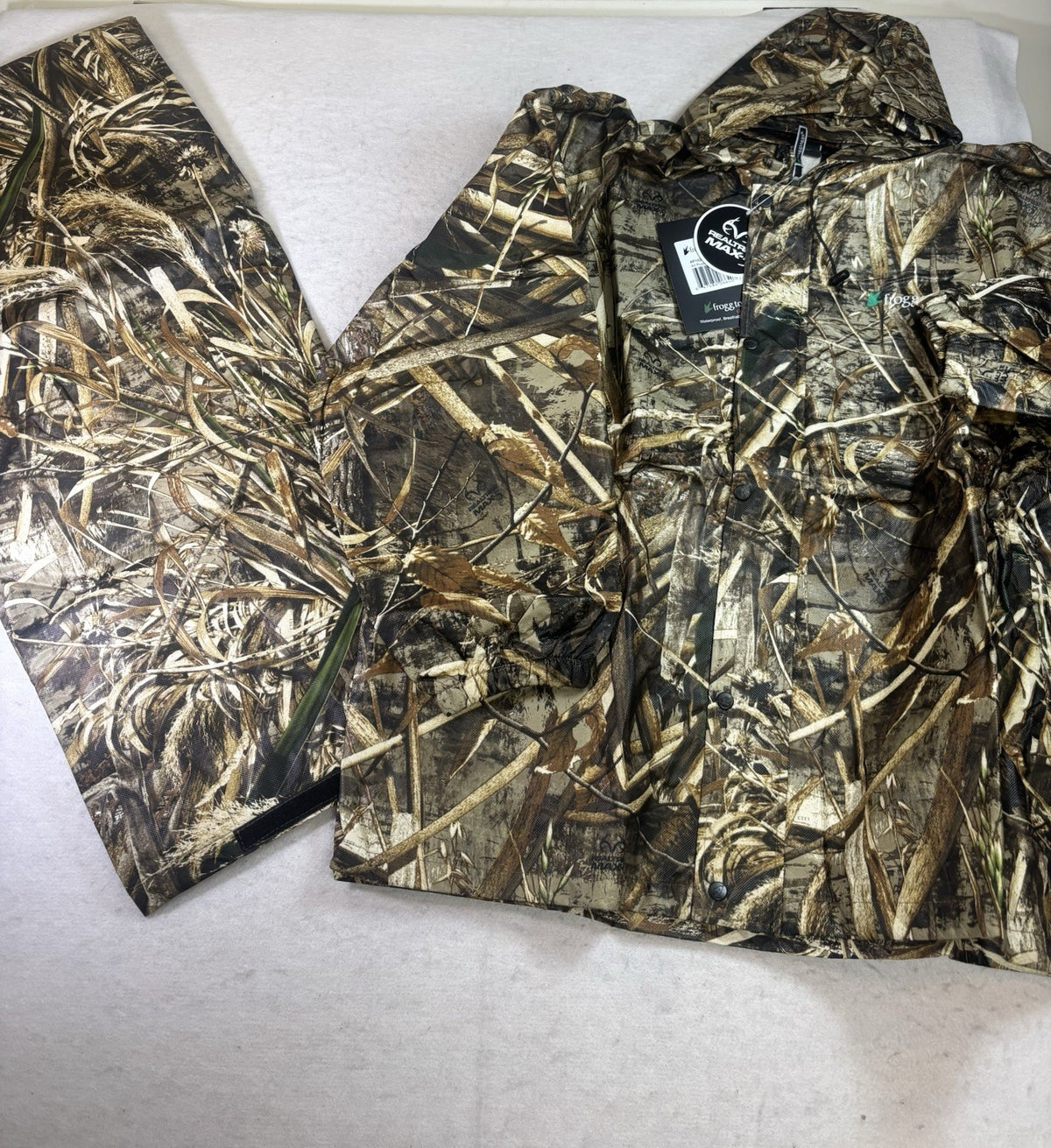 Rain Suit for Men XXL Waterproof Camo Hunting Outdoor Gear
