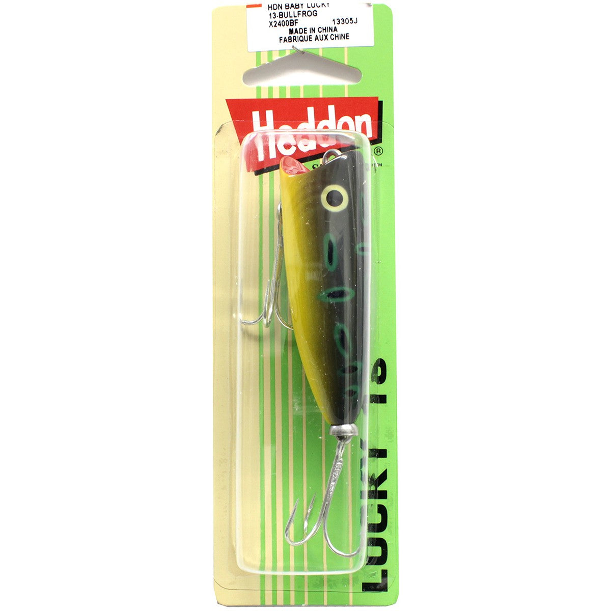 Heddon Lucky 13 Fishing Lure - 5/8 oz, Multiple Colors Available