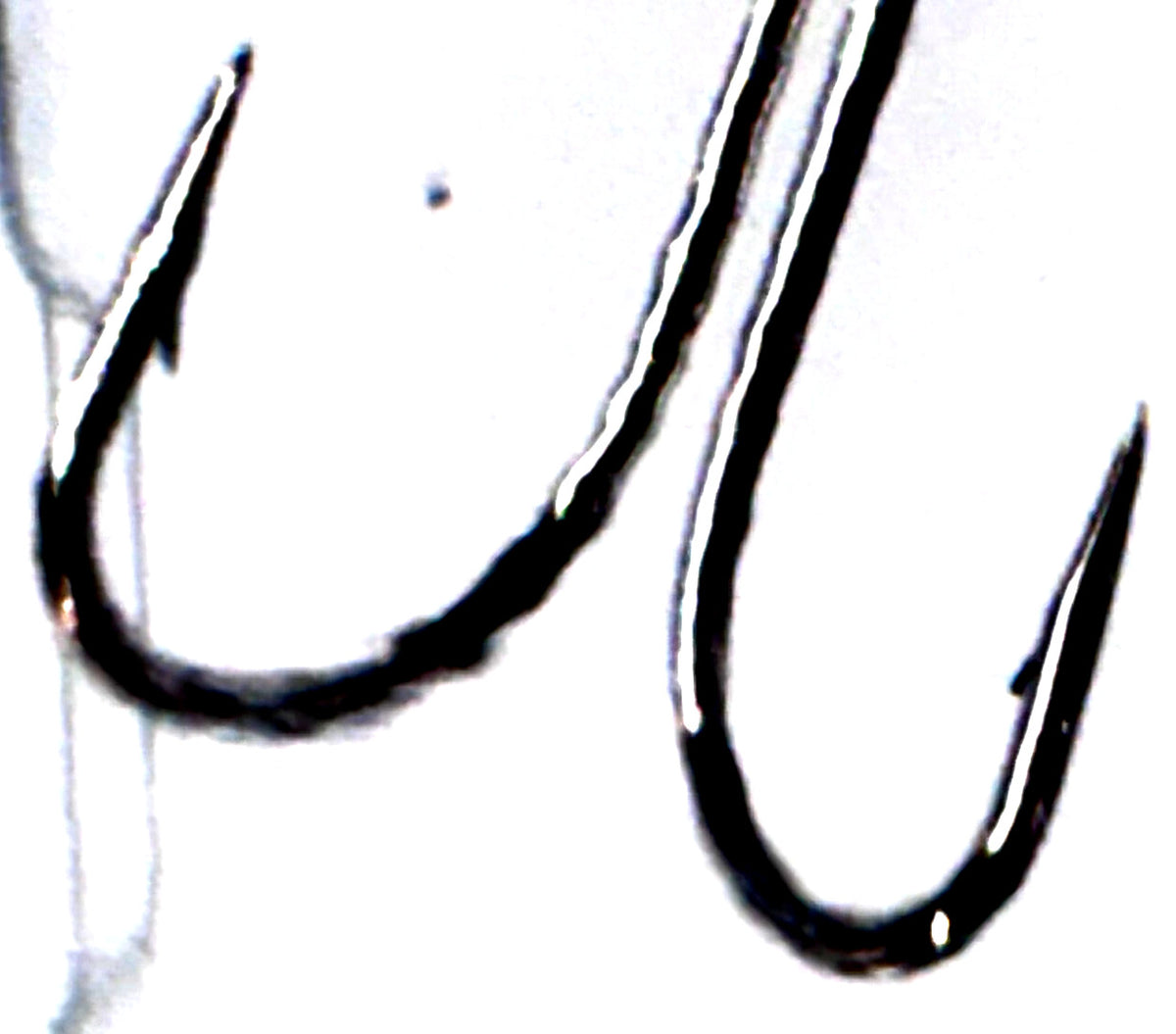 Double Fishing Hooks Size 6 Nickel 100 Pack - Durable & Sharp Tackle