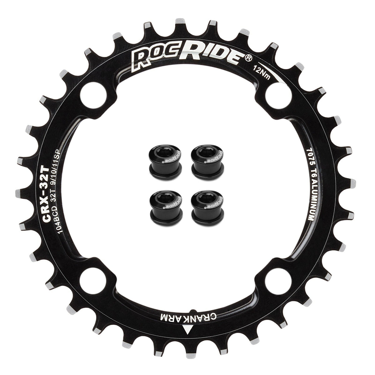 Bicycle Narrow Wide Chainring 104 BCD for 9/10/11 Speed - 30T or 32T Options