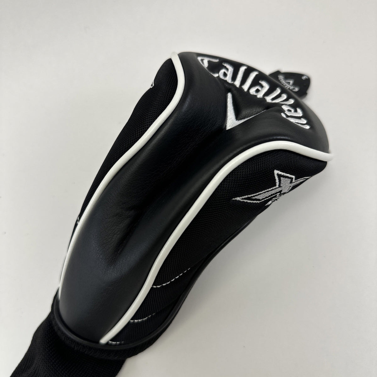Callaway X Series N415 Hybrid Golf Headcover Black & White Leather