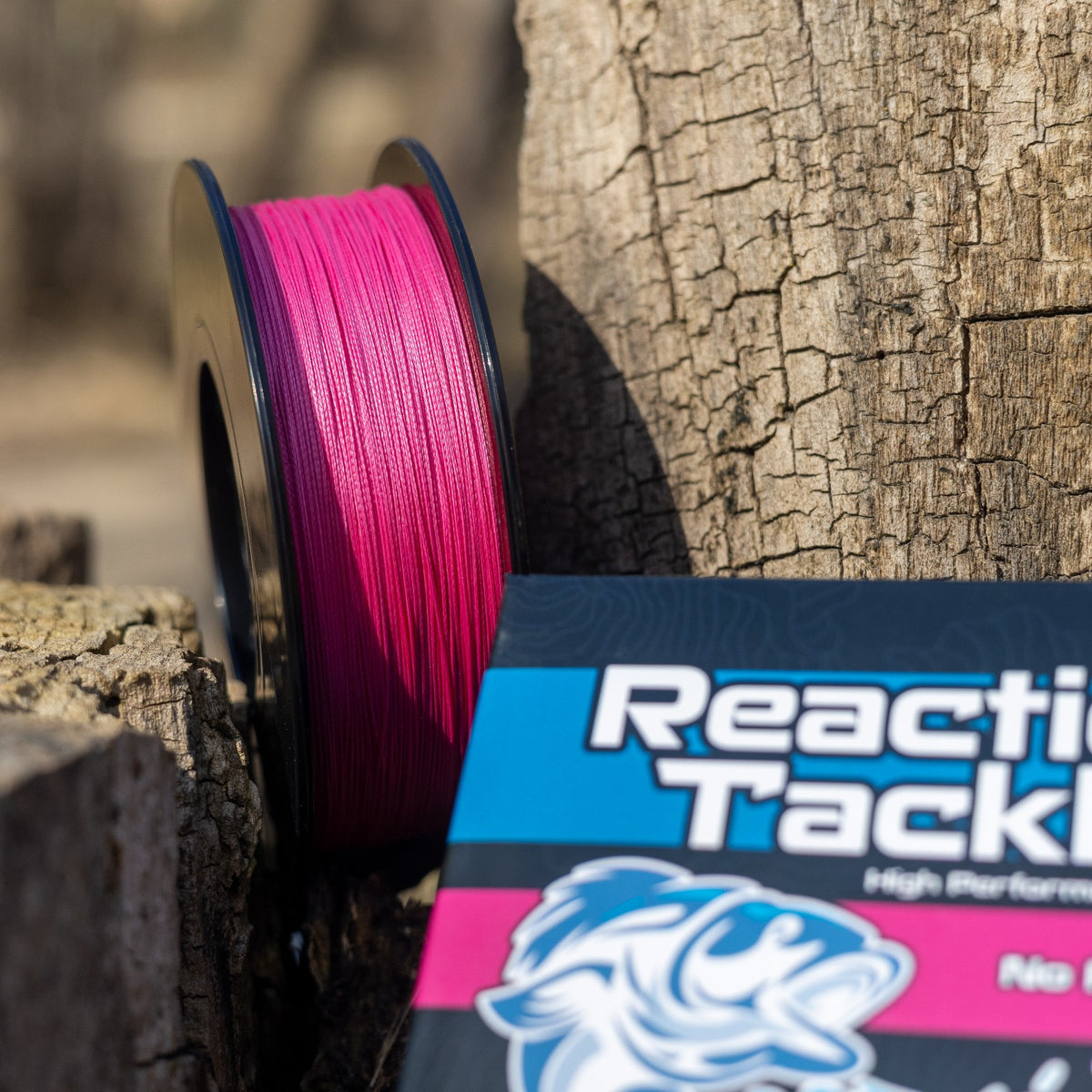 High-Performance Braided Fishing Line No Fade Pink 8 Strand Saltwater & Freshwater