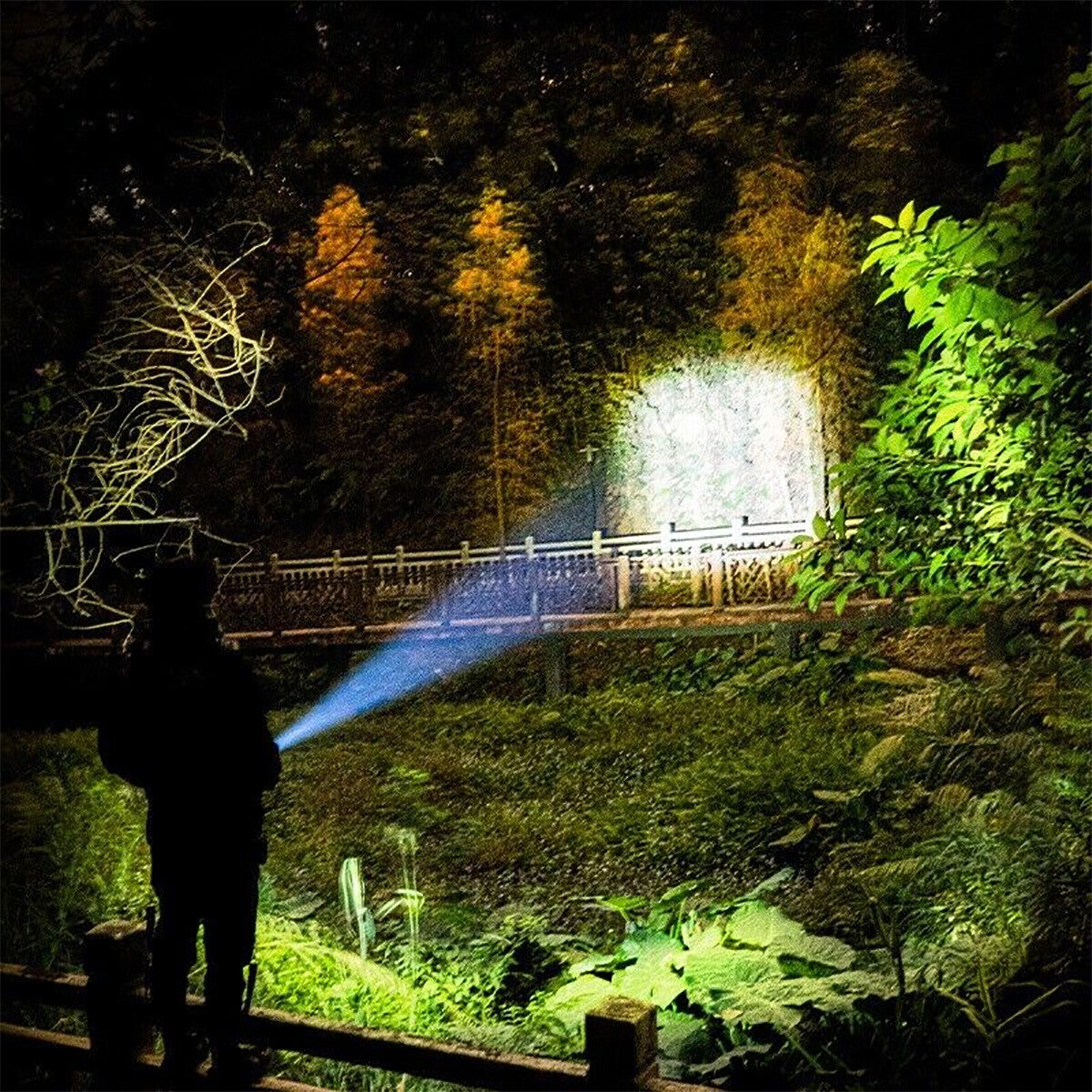 Rechargeable LED Tactical Flashlight Set - Small Super Bright Penlight, 2 Pack
