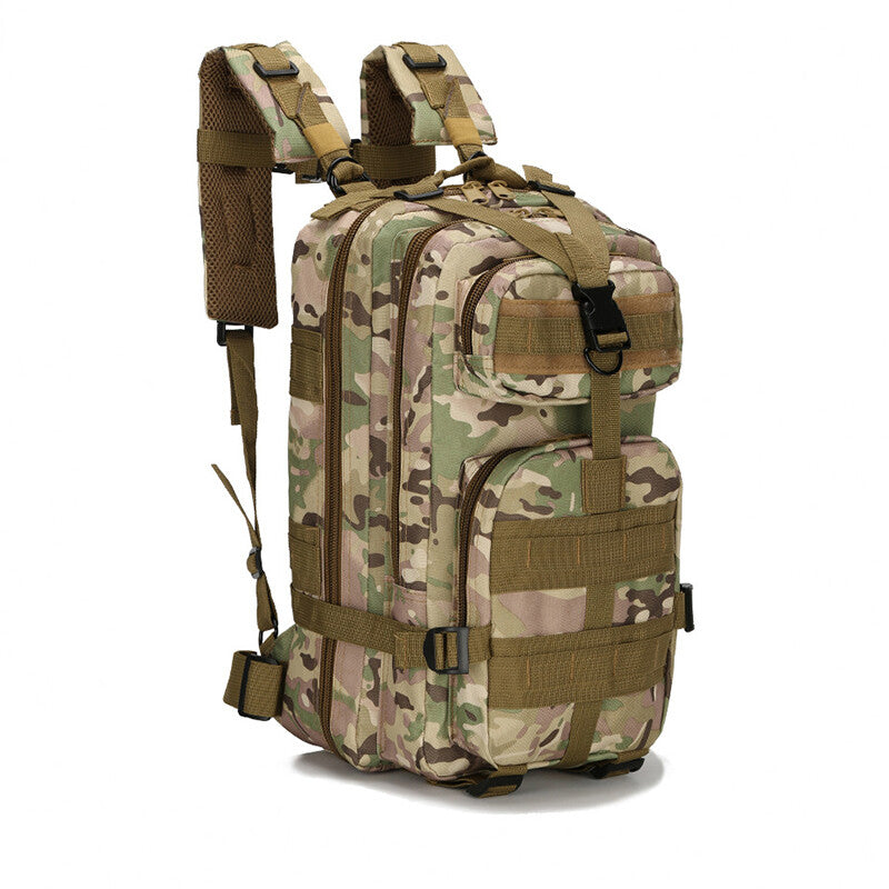 Military Tactical 600D Army MOLLE Outdoor Backpack Camping Hiking Survival Bag