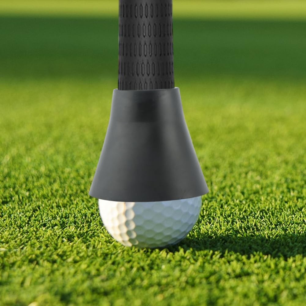 Portable Golf Ball Retriever Set - 5 Pcs Putter Ball Pickups for Golfers