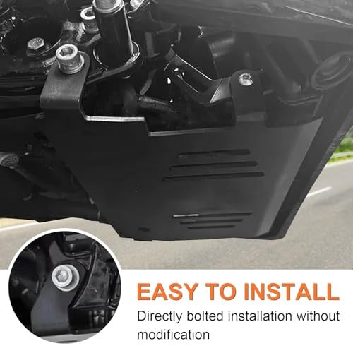 Lower Engine Skid Plate Guard for Harley Touring Models 2024+ - Aluminum Protection