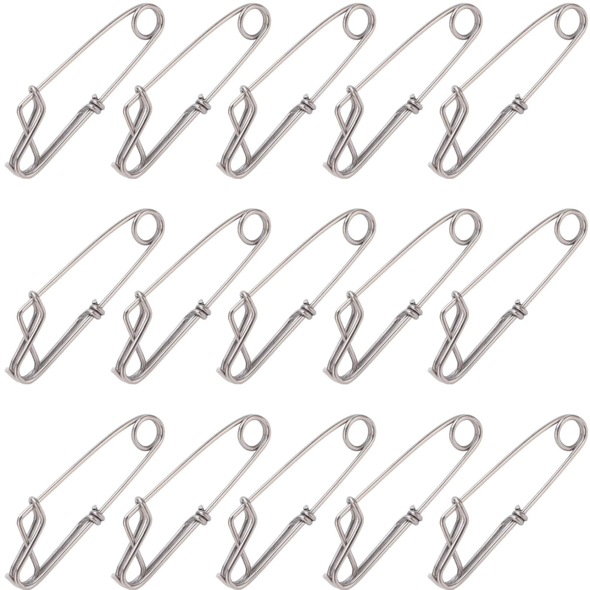 Stainless Steel Long Line Fishing Snap Clips - Tuna, Shark, Crab Hooks - Corrosion-Resistant