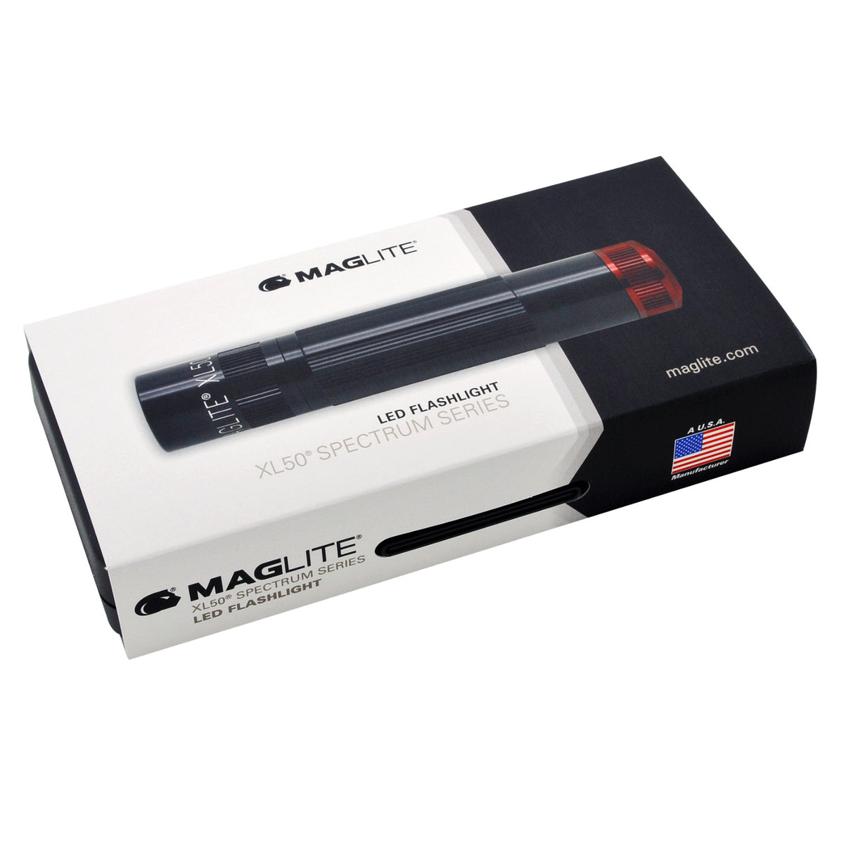 LED Flashlight with Red Light and Impact-Resistant Aluminum Body - 114 Lumens