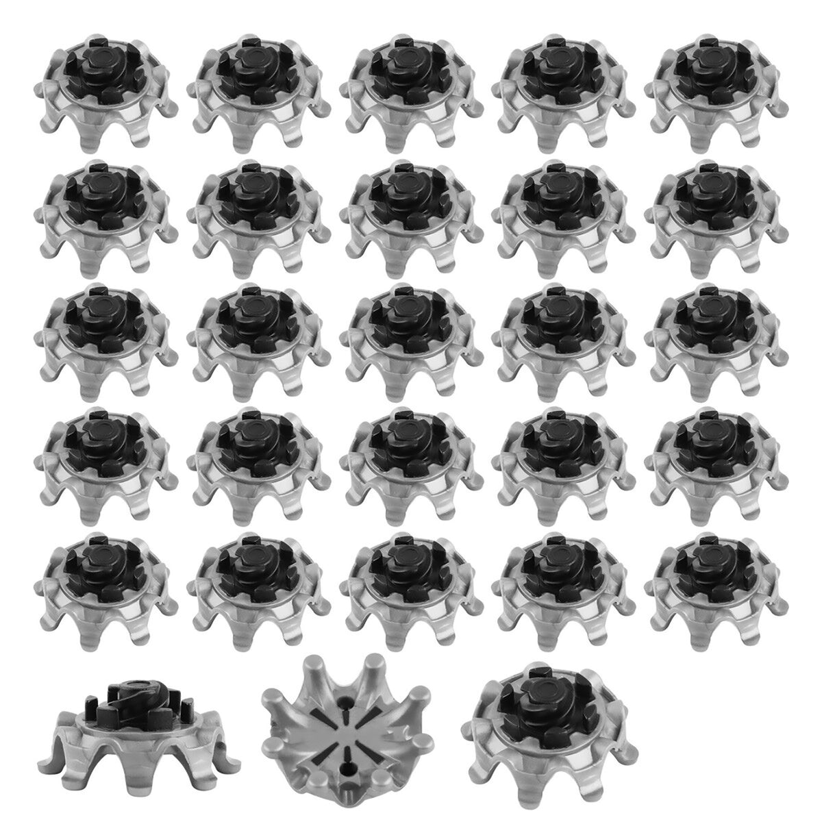Golf Shoe Spikes 28-Pack Fast Twist Cleats for Footjoy Replacement