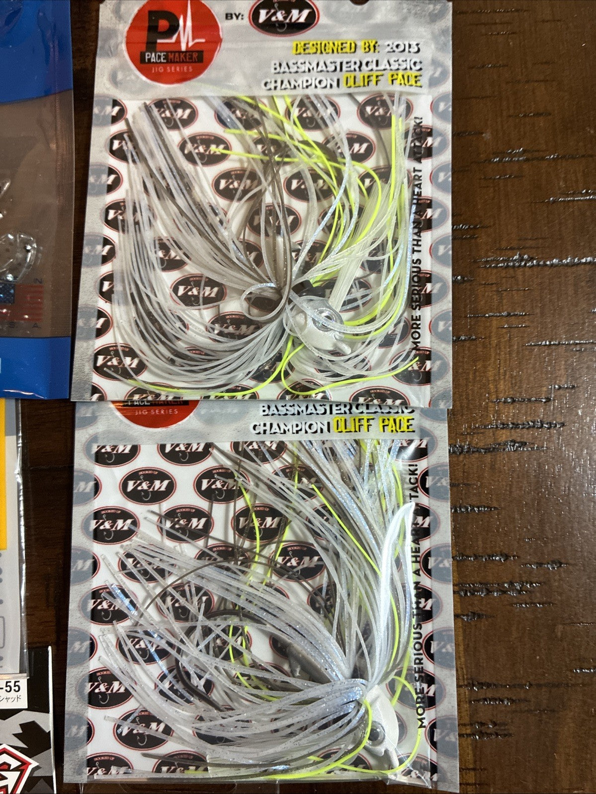 Fishing Jig Set - Assorted Bass Jigs for Freshwater & Saltwater