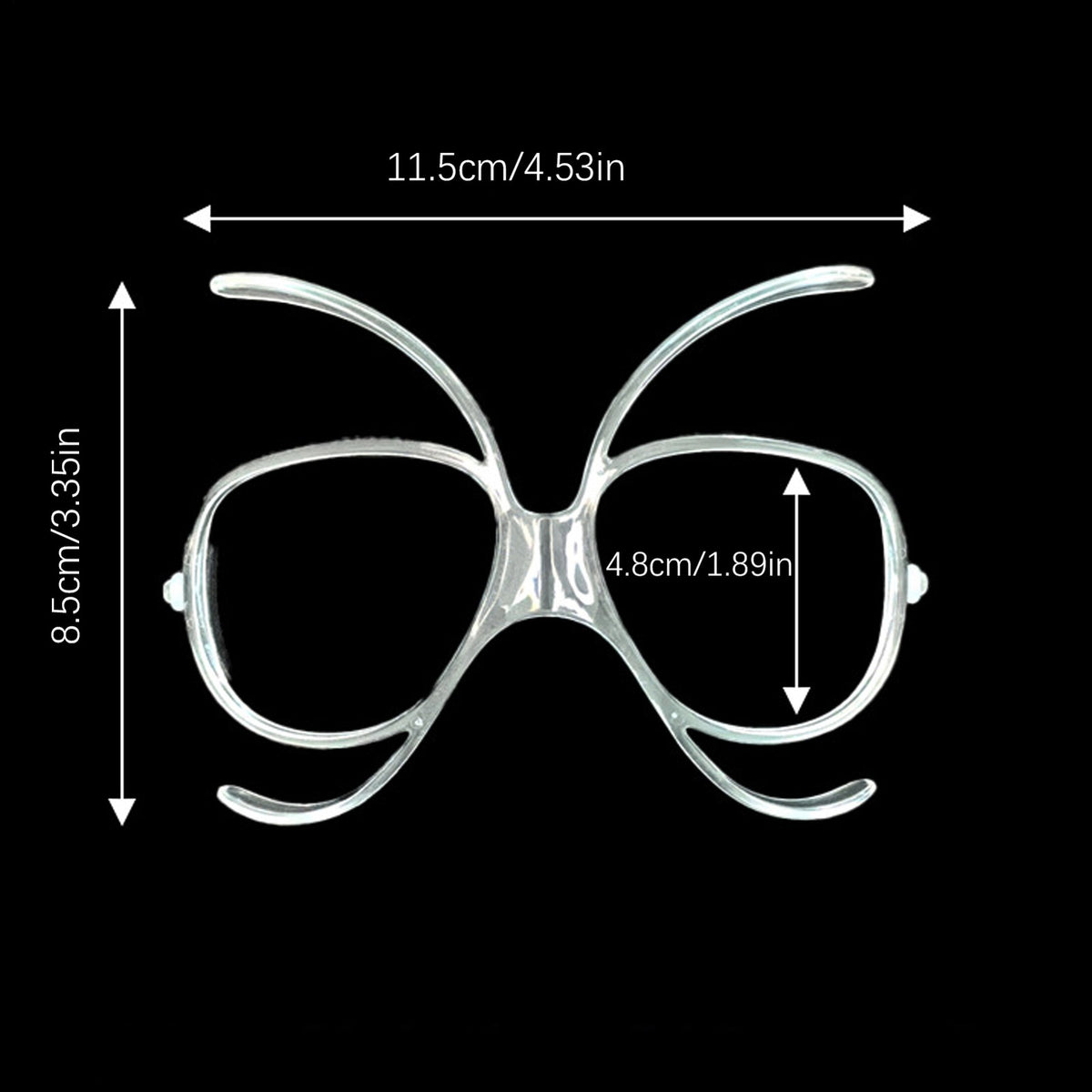Universal Prescription Goggle Insert for Ski Snowboard Cycling Motorcycle