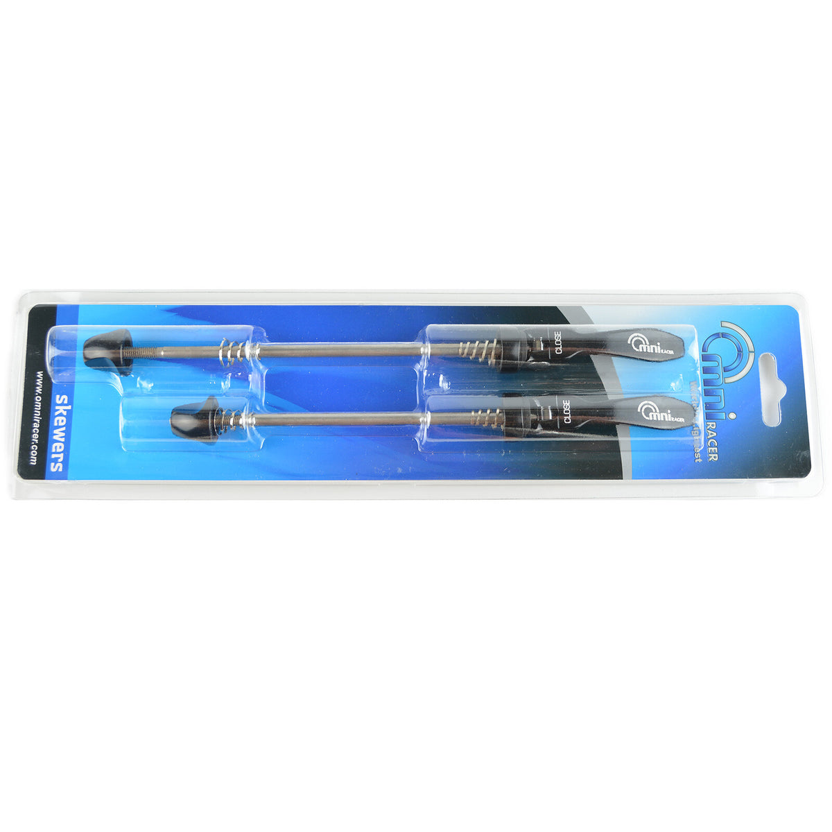 Lightweight Bicycle Wheel Skewers Set for Road & Mountain Bikes - Stainless Steel
