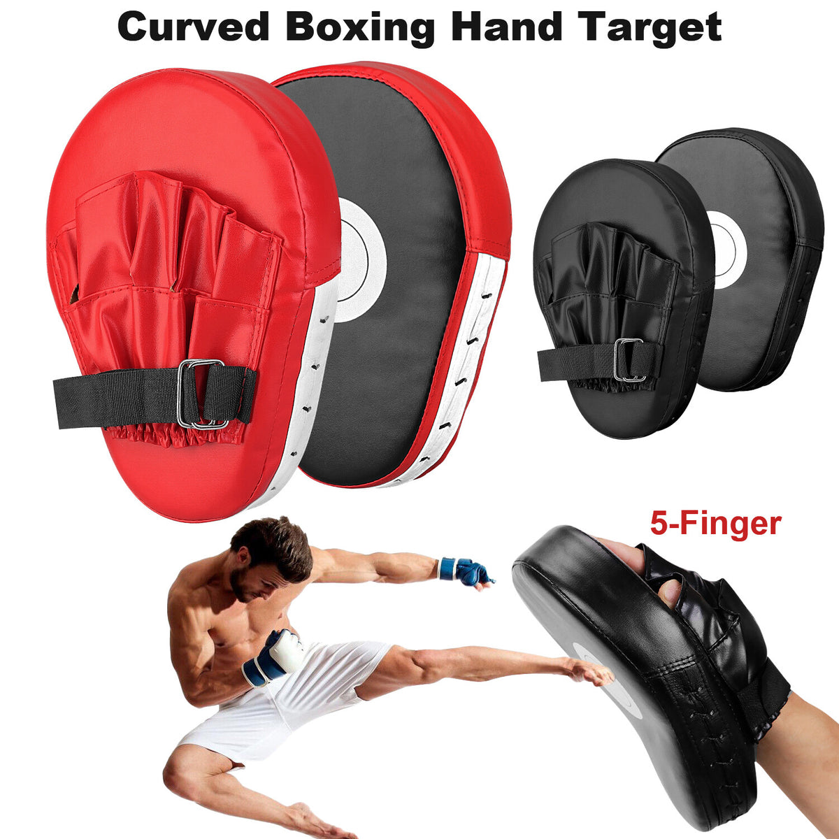 Professional Curved Boxing Target Pads for Training and Sparring
