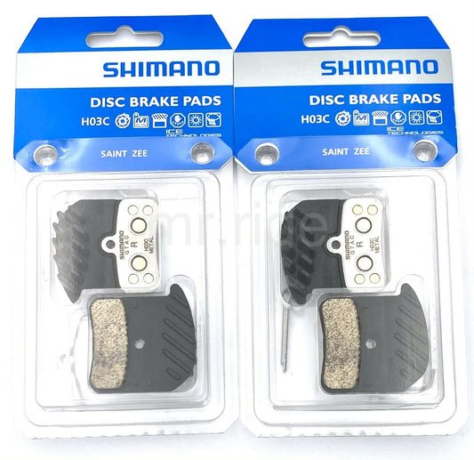 Shimano Saint ZEE Metal 4-Piston Bike Disc Brake Pads Set - Y8VT98020