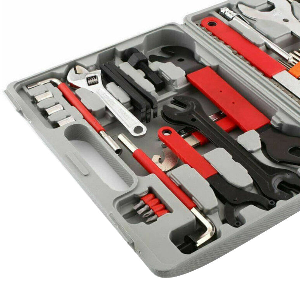 44-Piece Bicycle Repair Tool Kit | Bike Maintenance & Cycling Tools Set