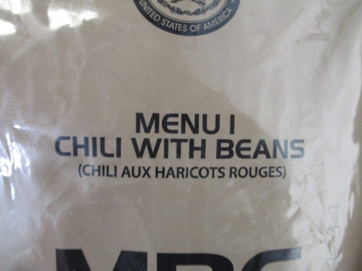 Genuine US Military MRE Meal - Ready-to-Eat, Shelf-Stable, Multiple Flavors