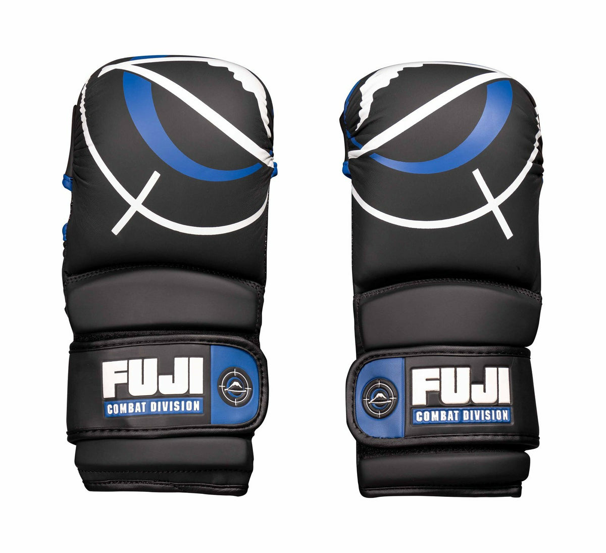 Hybrid MMA Training Gloves for Striking & Grappling - Black