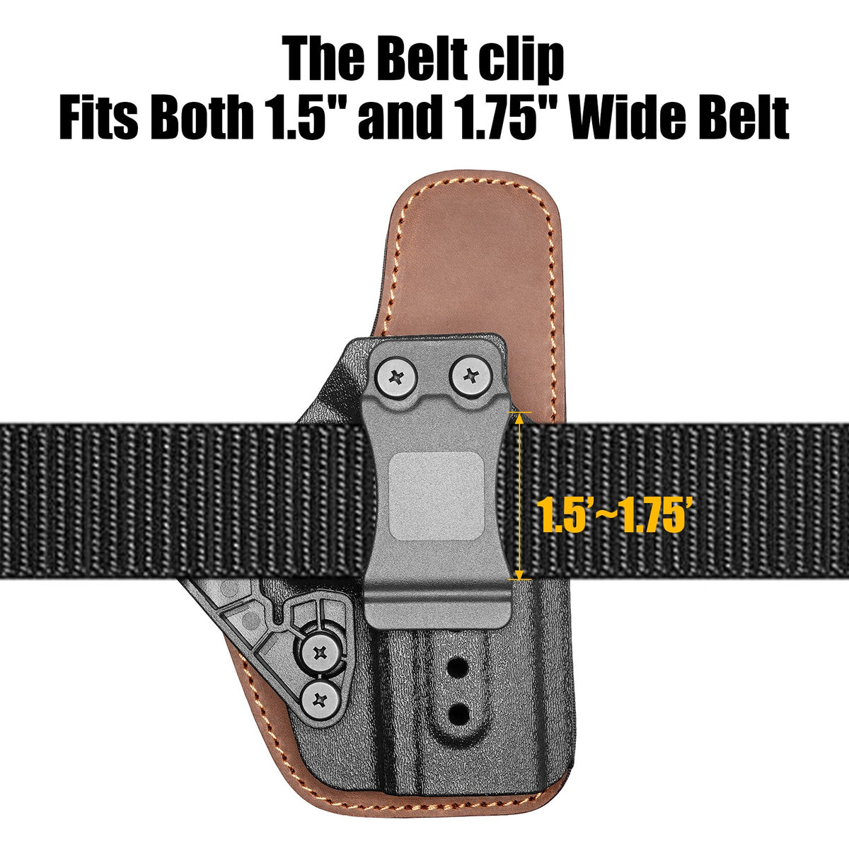 IWB Hybrid Concealed Carry Holster for Sig P365 Series - Optic Ready, Right Hand
