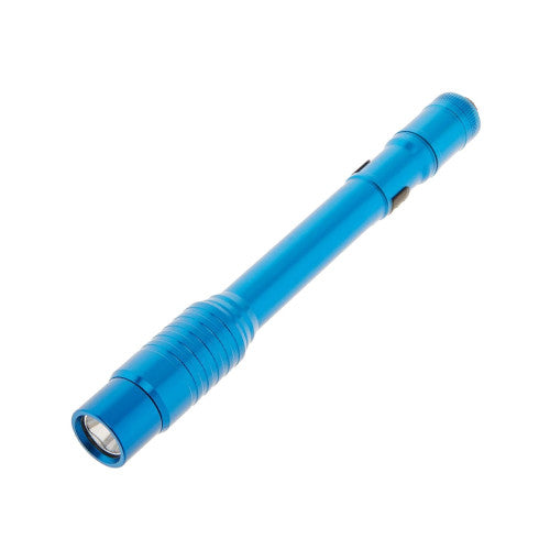USB Rechargeable Pen Light with Nylon Holster - 350 Lumens, Water-Resistant