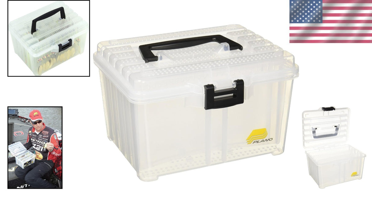 Heavy-Duty Hanging Bait Storage Box for Spinnerbaits - Lightweight, Weatherproof Organizer
