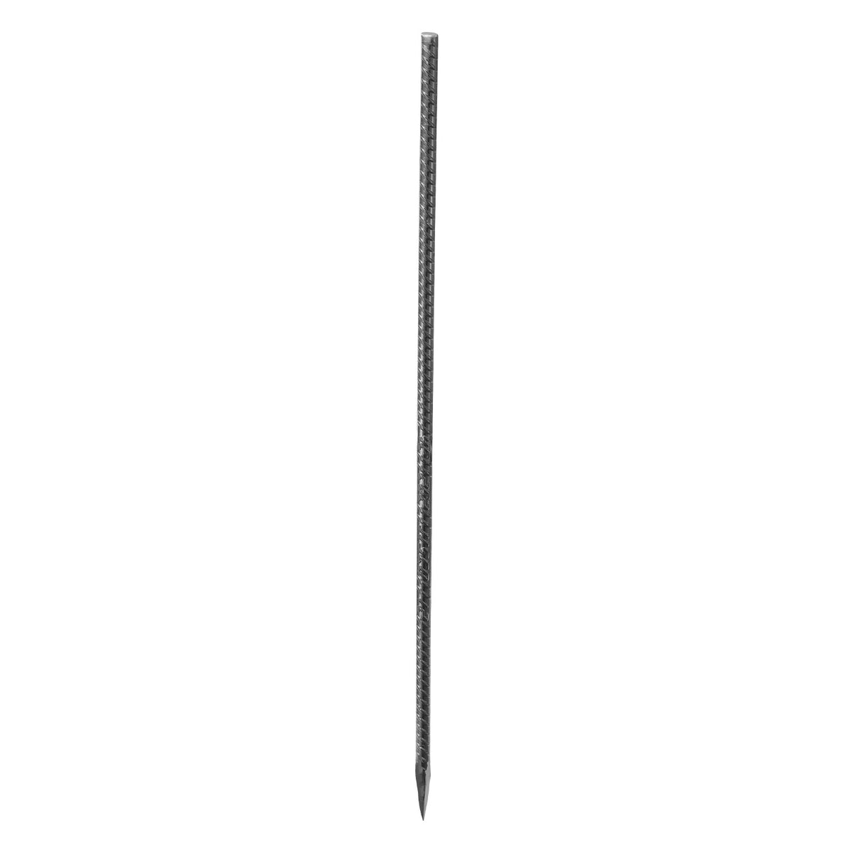 24-Inch Galvanized Steel Rebar Stakes 20 Pack Heavy Duty Ground Anchors